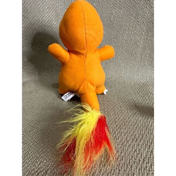 Pokemon CHARMANDER Stuffed Animal Plush Toy Factory 2017 Orange Fire 6.5” - Picture 6 of 10